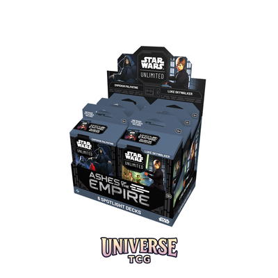 Star Wars Unlimited TCG – Ashes of the Empire: Cenizas del Imperio Mazos de muestra (6)
