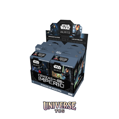 Star Wars Unlimited TCG – Ashes of the Empire: Cenizas del Imperio Mazos de muestra (6)