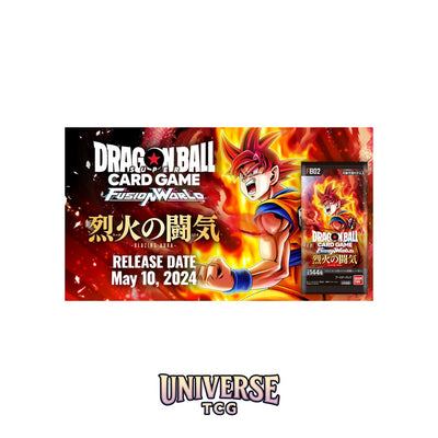 Dragon Ball Fusion World FB02 Booster Box Blazing Aura - English