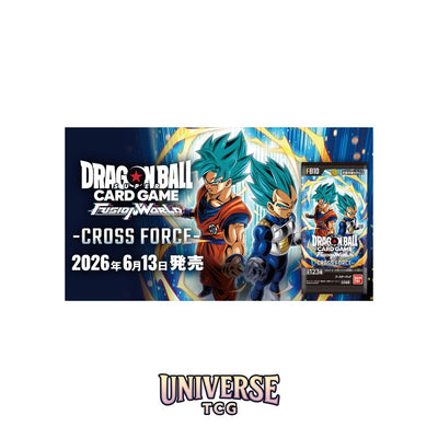 Dragon Ball Fusion World FB10 Booster Box Cross Force - Asian 🇯🇵