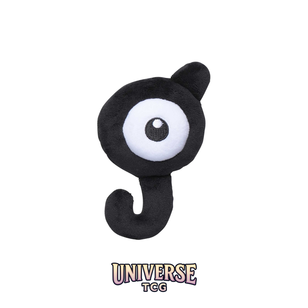 Unown J Sitting Cuties Plush - 14.6 cm