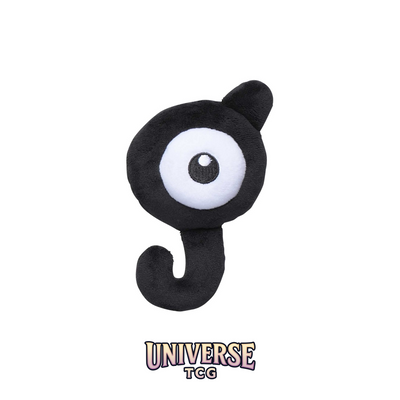 Unown J Sitting Cuties Plush - 14.6 cm