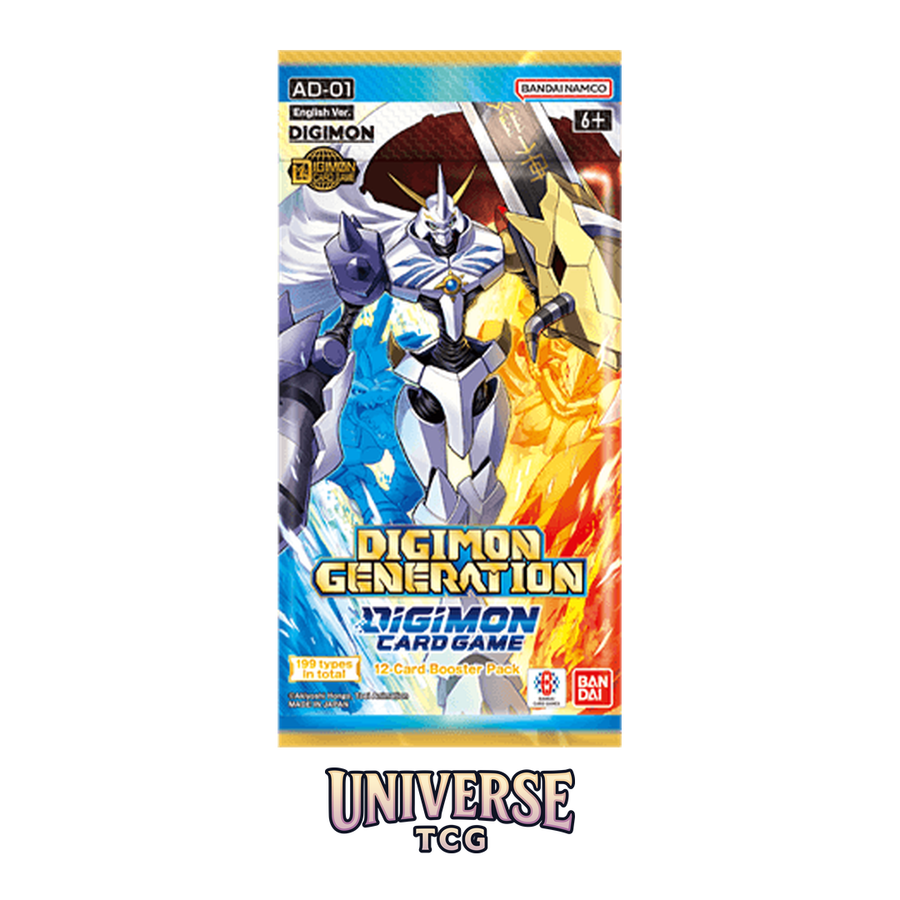 Digimon Card Game AD01 Booster Pack Digimon Generation - English