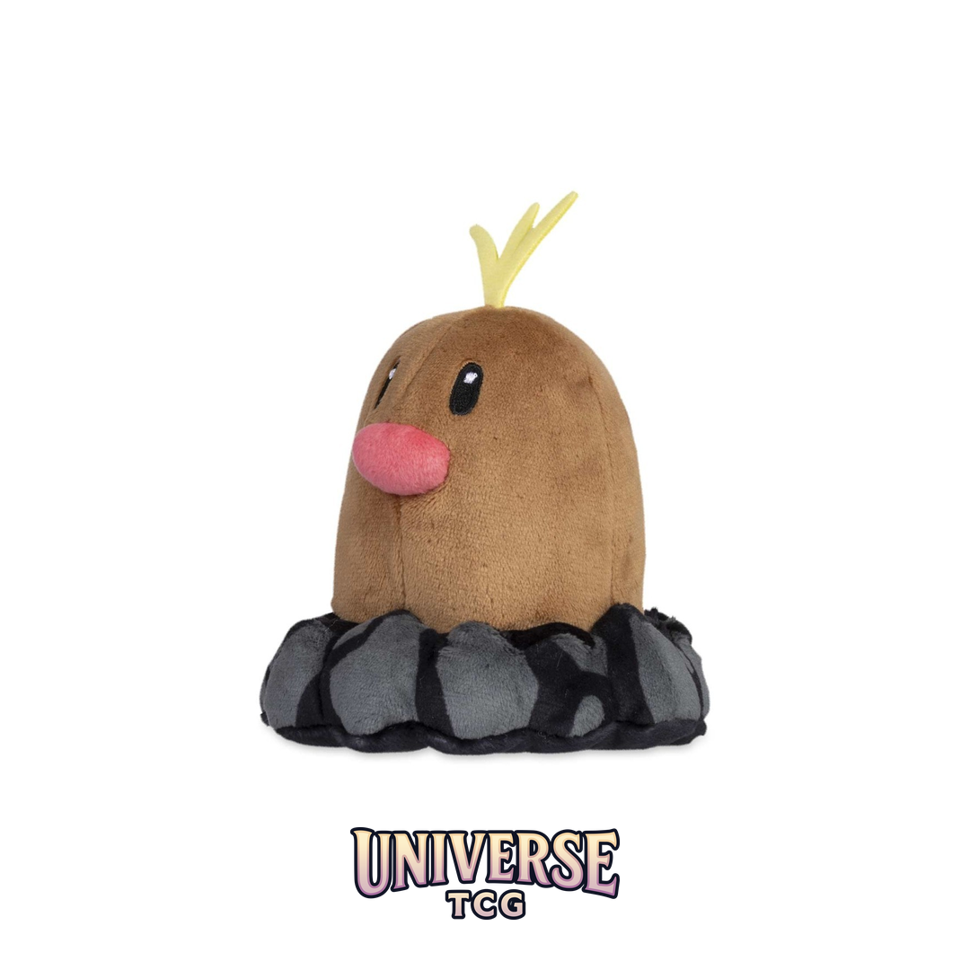 Alolan Diglett Sitting Cuties Plush - 12.75 cm