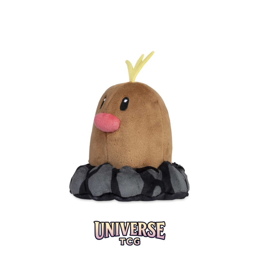 Alolan Diglett Sitting Cuties Plush - 12.7 cm