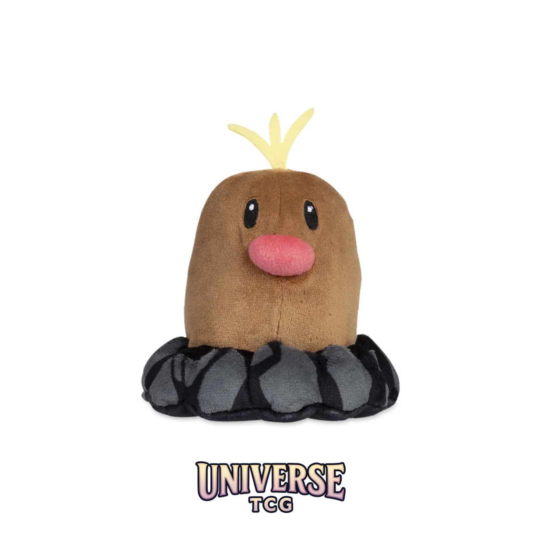 Alolan Diglett Sitting Cuties Plush - 12.75 cm
