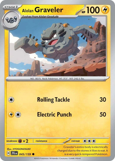 Alolan Graveler - Journey Together (Common) [JTG-045]