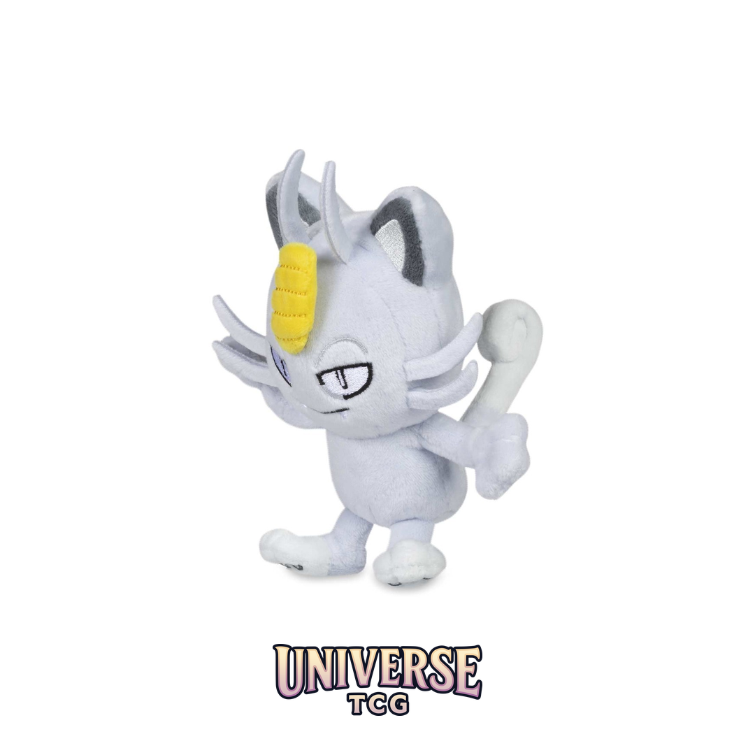 Alolan Meowth Sitting Cuties Plush - 12.75 cm