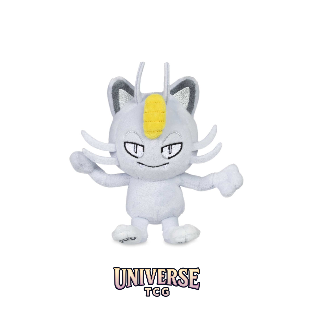 Alolan Meowth Sitting Cuties Plush - 12.75 cm