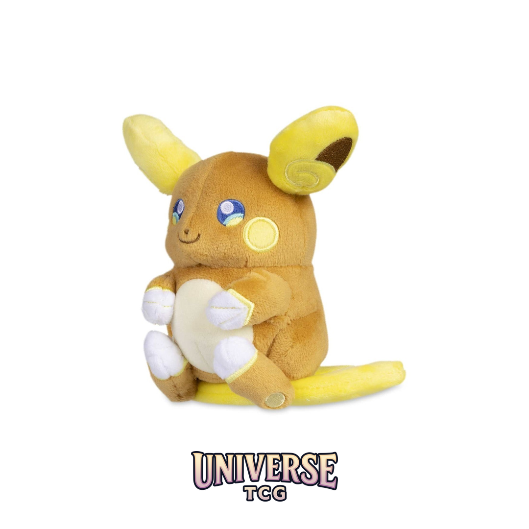 Alolan Raichu Sitting Cuties Plush - 15.25 cm