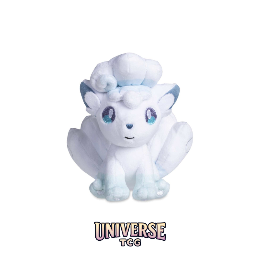 Alolan Vulpix Sitting Cuties Plush - 15.9 cm