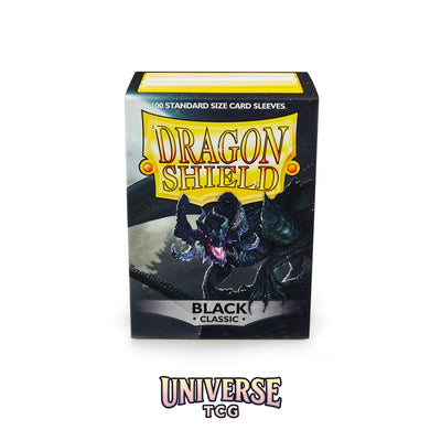 Arcane Tinmen DS - Standard Sleeves: Black [Classic] (100 Sleeves)