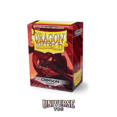 Arcane Tinmen DS - Standard Sleeves: Crimson [Classic] (100 Sleeves)