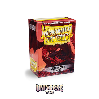 Arcane Tinmen DS - Standard Sleeves: Crimson [Classic] (100 Sleeves)