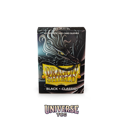 Arcane Tinmen DS - Japanese Sleeves: Black [Classic] (60 Sleeves)