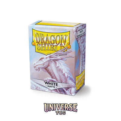 Arcane Tinmen DS - Standard Sleeves: White [Matte] (100 Sleeves)
