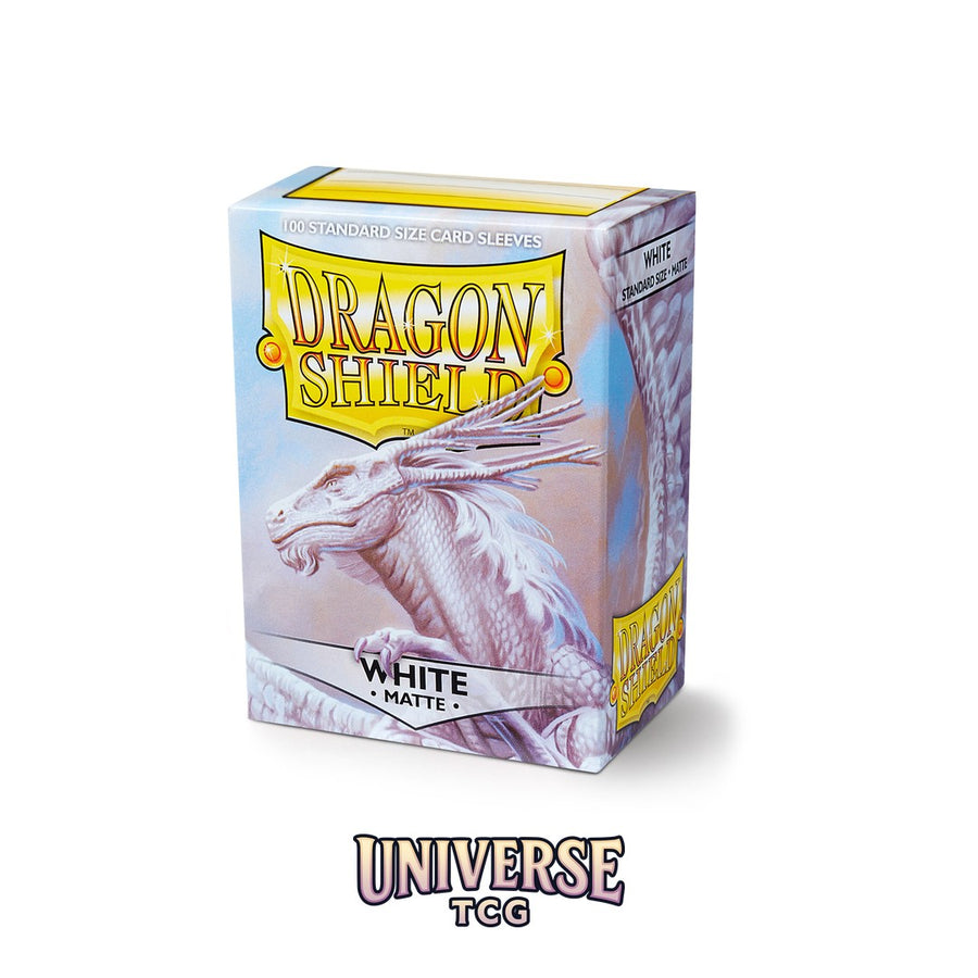 Arcane Tinmen DS - Standard Sleeves: White [Matte] (100 Sleeves)