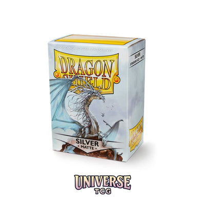 Arcane Tinmen DS - Standard Sleeves: Silver [Matte] (100 Sleeves)