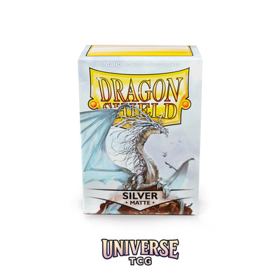 Arcane Tinmen DS - Standard Sleeves: Silver [Matte] (100 Sleeves)