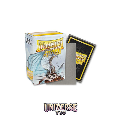 Arcane Tinmen DS - Standard Sleeves: Silver [Matte] (100 Sleeves)