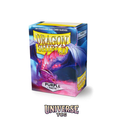 Arcane Tinmen DS - Standard Sleeves: Purple [Matte] (100 Sleeves)