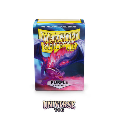 Arcane Tinmen DS - Standard Sleeves: Purple [Matte] (100 Sleeves)