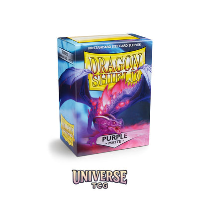 Arcane Tinmen DS - Standard Sleeves: Purple [Matte] (100 Sleeves)