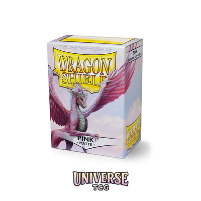 Arcane Tinmen DS - Standard Sleeves: Pink [Matte] (100 Sleeves)
