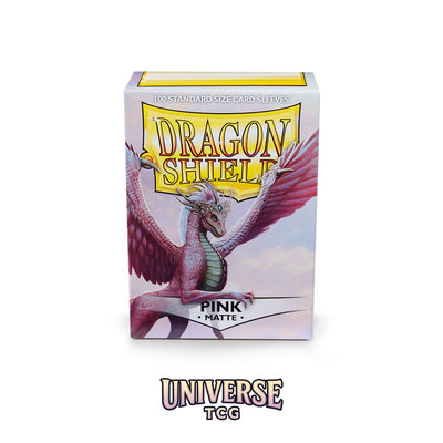 Arcane Tinmen DS - Standard Sleeves: Pink [Matte] (100 Sleeves)