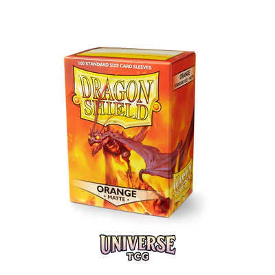 Arcane Tinmen DS - Standard Sleeves: Orange [Matte] (100 Sleeves)