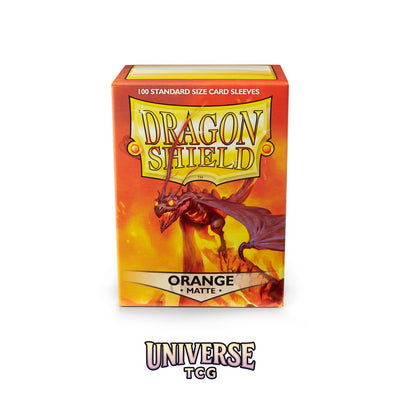 Arcane Tinmen DS - Standard Sleeves: Orange [Matte] (100 Sleeves)