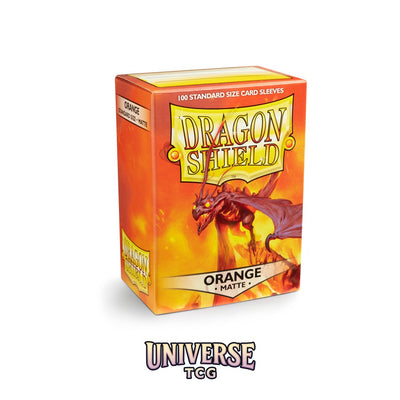 Arcane Tinmen DS - Standard Sleeves: Orange [Matte] (100 Sleeves)