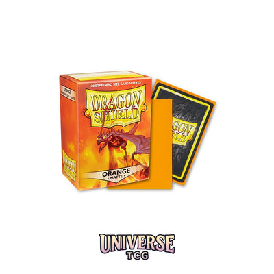 Arcane Tinmen DS - Standard Sleeves: Orange [Matte] (100 Sleeves)