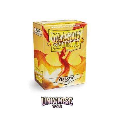 Arcane Tinmen DS - Standard Sleeves: Yellow [Matte] (100 Sleeves)