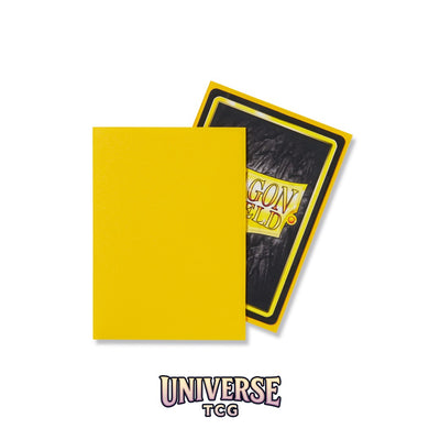 Arcane Tinmen DS - Standard Sleeves: Yellow [Matte] (100 Sleeves)