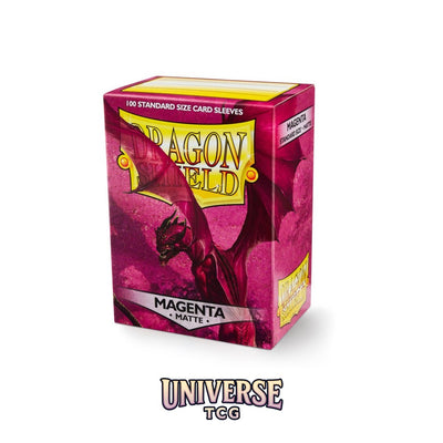 Arcane Tinmen DS - Standard Sleeves: Magenta [Matte] (100 Sleeves)