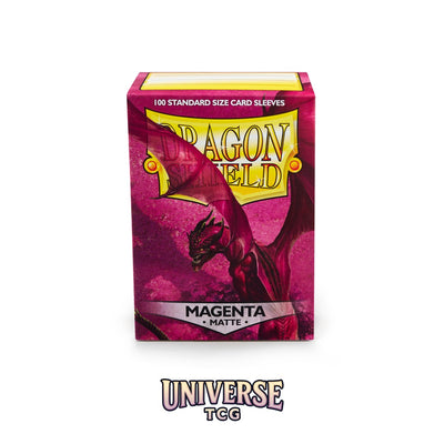 Arcane Tinmen DS - Standard Sleeves: Magenta [Matte] (100 Sleeves)
