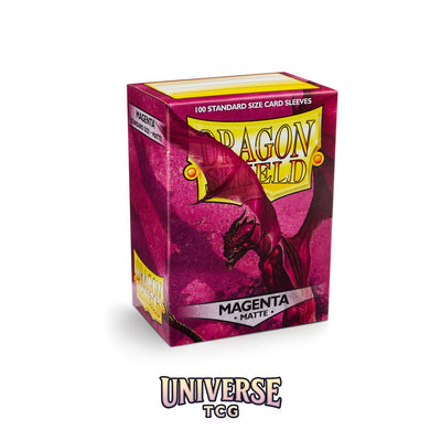 Arcane Tinmen DS - Standard Sleeves: Magenta [Matte] (100 Sleeves)