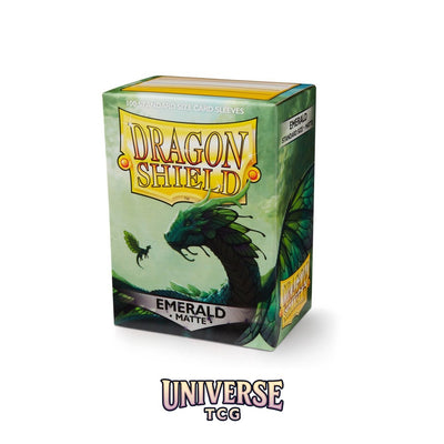Arcane Tinmen DS - Standard Sleeves: Emerald [Matte] (100 Sleeves)