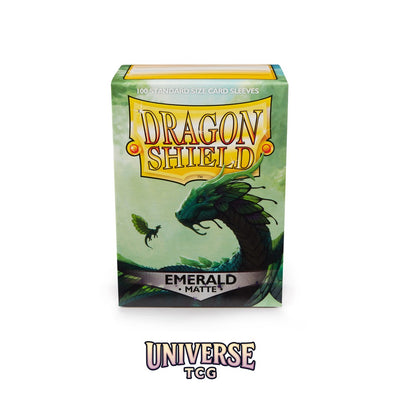 Arcane Tinmen DS - Standard Sleeves: Emerald [Matte] (100 Sleeves)
