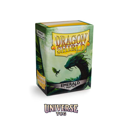 Arcane Tinmen DS - Standard Sleeves: Emerald [Matte] (100 Sleeves)