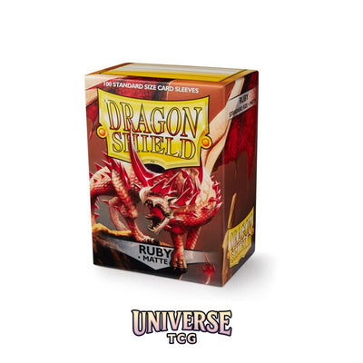 Arcane Tinmen DS - Standard Sleeves: Ruby [Matte] (100 Sleeves)