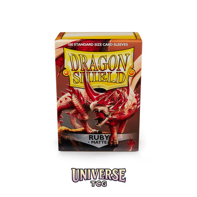 Arcane Tinmen DS - Standard Sleeves: Ruby [Matte] (100 Sleeves)