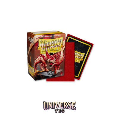 Arcane Tinmen DS - Standard Sleeves: Ruby [Matte] (100 Sleeves)