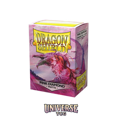 Arcane Tinmen DS - Standard Sleeves: Pink Diamond [Matte] (100 Sleeves)
