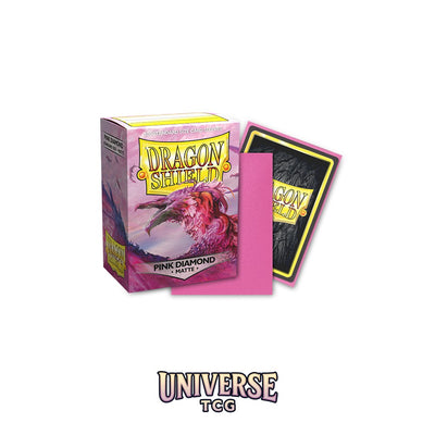 Arcane Tinmen DS - Standard Sleeves: Pink Diamond [Matte] (100 Sleeves)