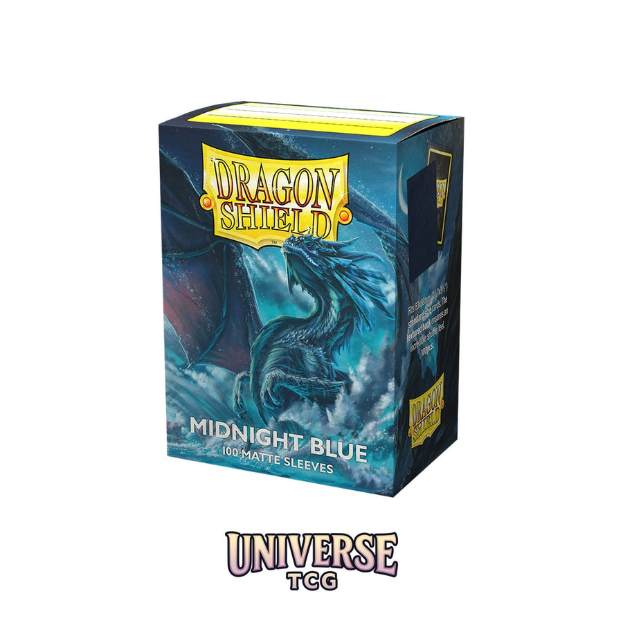 Arcane Tinmen DS - Standard Sleeves: Midnight Blue [Matte] (100 Sleeves)