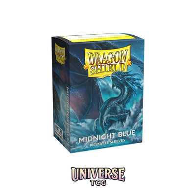 Arcane Tinmen DS - Standard Sleeves: Midnight Blue [Matte] (100 Sleeves)
