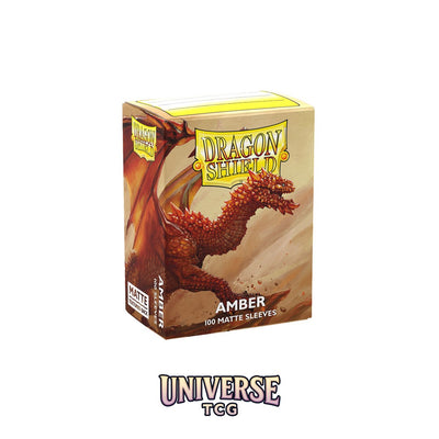 Arcane Tinmen DS - Standard Sleeves: Amber [Matte] (100 Sleeves)