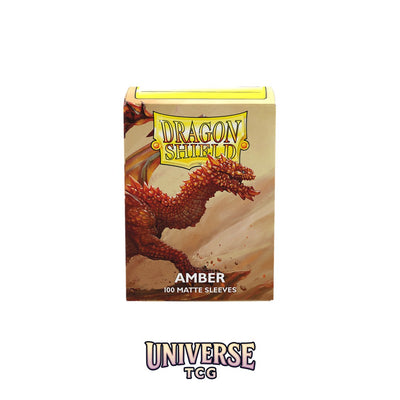 Arcane Tinmen DS - Standard Sleeves: Amber [Matte] (100 Sleeves)